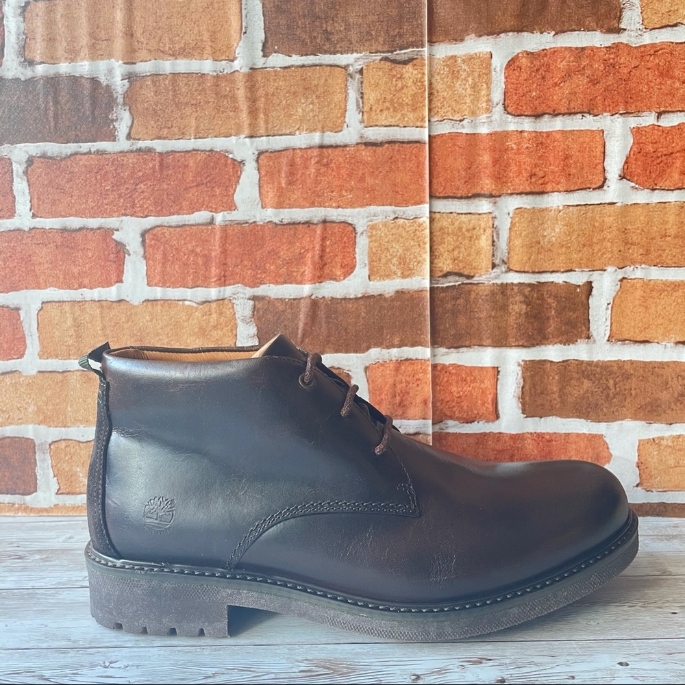 TIMBERLAND MEN'S OAKROCK CHUKKA BOOTS DARK BROWN